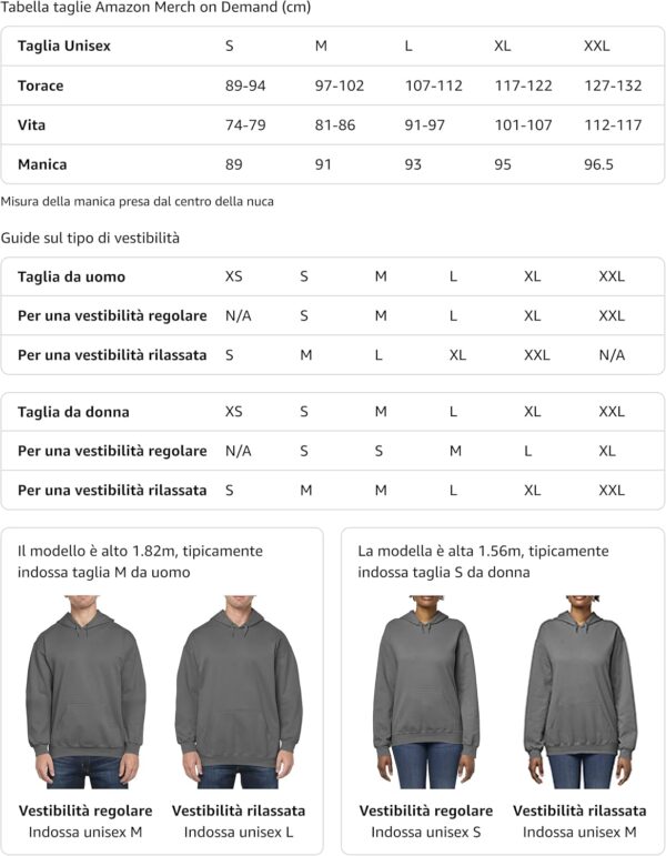 Felpa con cappuccio Paje Buon umore unisex design Oceano-1