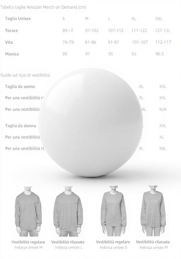 Felpa Paje Buon Umore Unisex Adulto Design Oceano Indiano