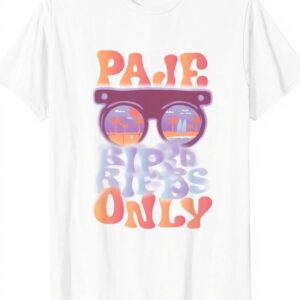 Maglietta Paje Buon Umore Abbigliamento Moda Bianco