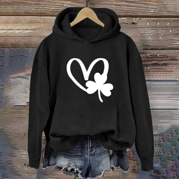 Felpe Donna con Cappuccio Oversize Morbida Tasca Christmas-2