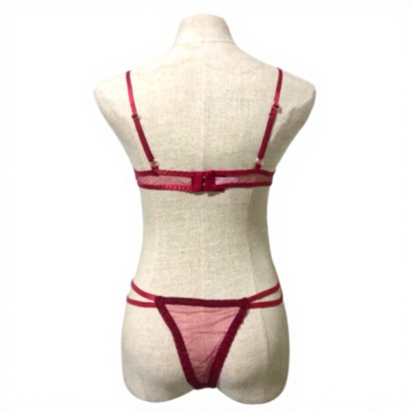 Generisch Set Lingerie Pizzo Donne Plus Size Reggiseno