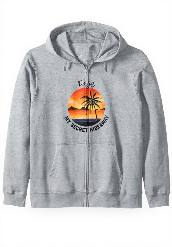 Felpa con cappuccio Paje Luogo segreto unisex cotone