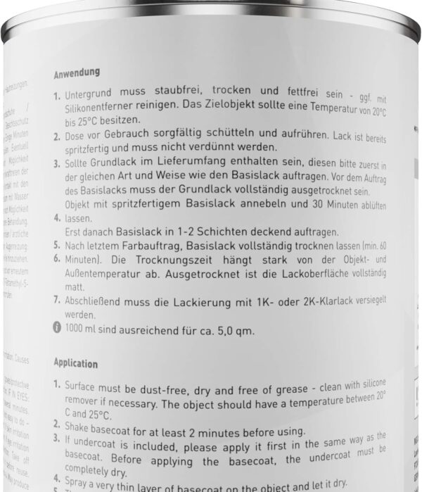 MG PRIME Vernice auto Fiat Grigio Viaggiatore Metallic 1L-2