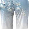 Pantaloni donna elasticizzati vita alta capri yoga casual-2