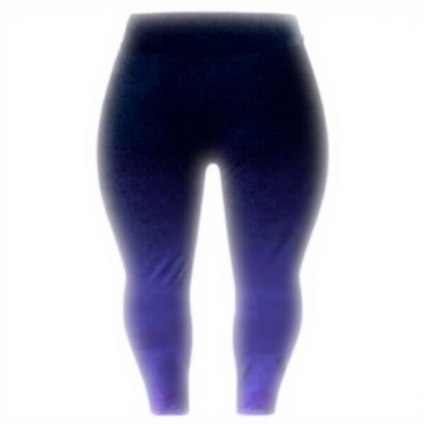 Leggings da yoga donna vita alta Transparent tessuto