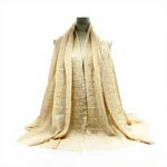 Sciarpe Donna ARTQ Paja Plisato Caldo Morbido Regalo