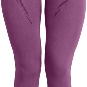 Leggings da yoga donna vita alta compressione tasche Faux-0