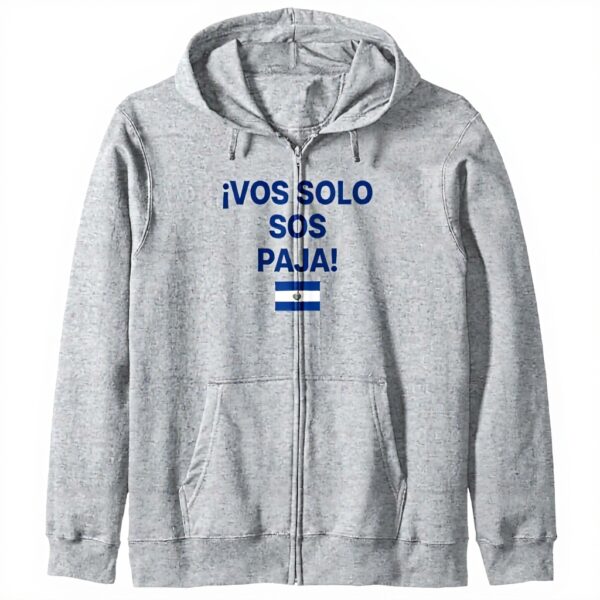 Felpa El Salvador Bandiera Unisex Adulto Cappuccio Paja