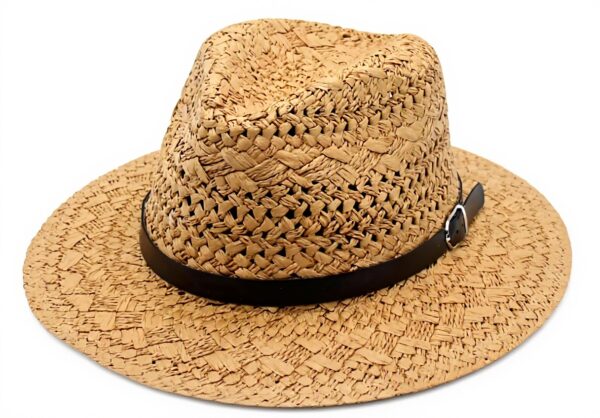 Sombrero de paja CHENZKBD donna moda protezione solare