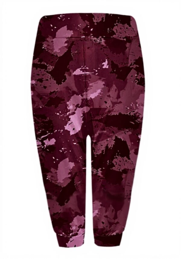 Leggings Capri donna vita alta tasca ritagliata yoga bianco