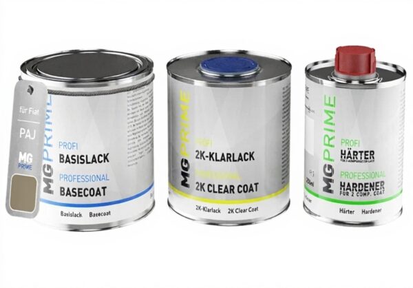 MG PRIME Vernice auto Fiat Grigio Colosseo Metallic kit