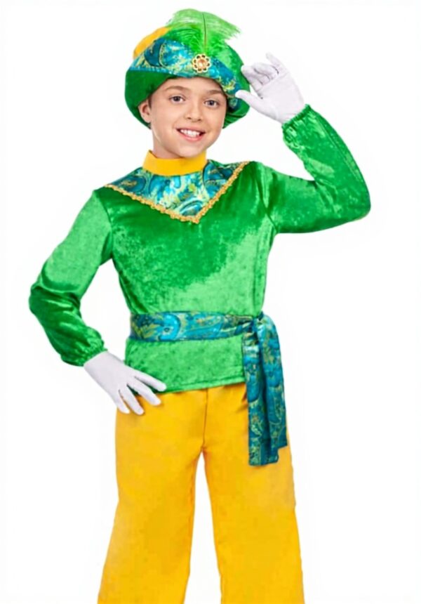 Disfraz Paje Verde My Other Me Costume Bambini 5-6 Anni