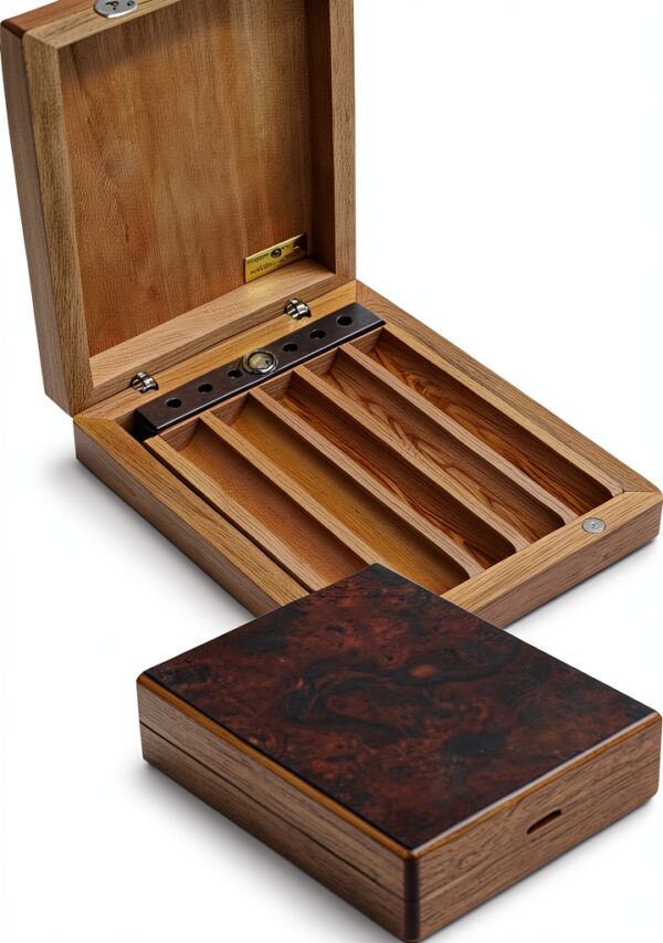 Humidor Mastro de Paja Cofanetto umidificatore per sigari
