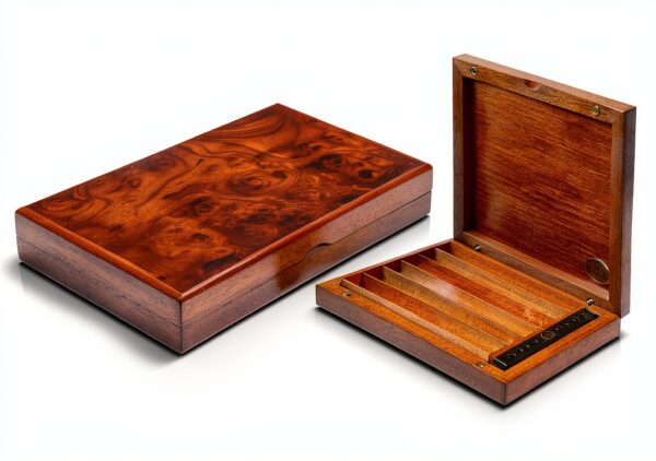 Humidor Mastro de Paja Cofanetto Sigari Legno Artigianale