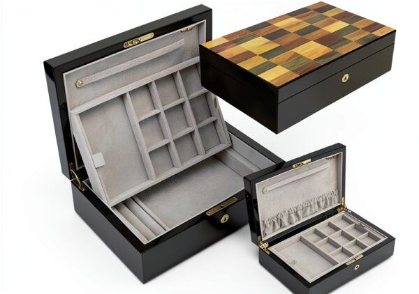 Cofanetto gioielli Mastro De Paja legno elegante