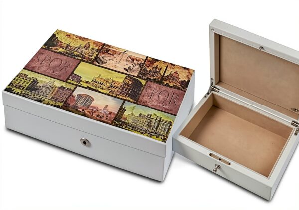 Cofanetto Gioielli Mastro De Paja Legno Elegante Regalo