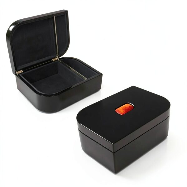 Cofanetto per gioielli Mastro de paja artigianale elegante